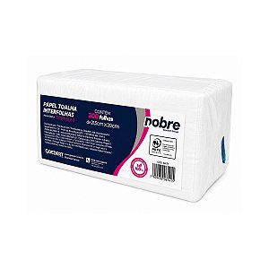 Papel Toalha Interf. 200fls 21,5x20cm f.dupla Premium Nobre