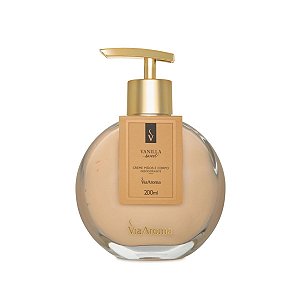 Creme Desodorante Mãos e Corpo Vanilla Via Aroma - 200ml