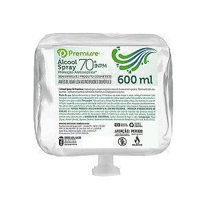 Refil Spray Antisseptico Clean - 600ml - Premisse