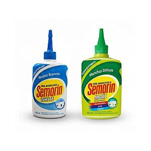 KIT PROMO TIRA MANCHAS WHITE 100 ml + TIRA MANCHAS MAXI 100ml