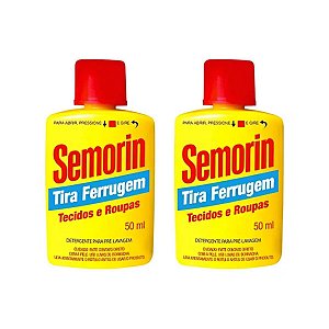 KIT COM 2 UND SEMORIN TIRA FERRUGEM 50ml