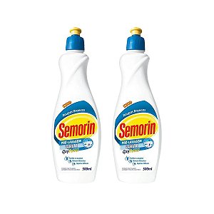 KIT COM 2 UND SEMORIN PRÉ LAVAGEM WHITE 500ML
