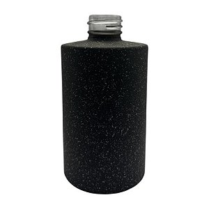 VIDRO CILINDRICO R 28 PRETO FOSCO CHAPISCADO - 250ML