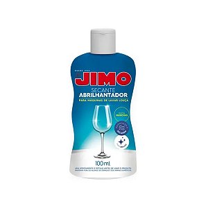 SECANTE ABRILHANTADOR PARA MAQUINAS LAVAR LOUÇA 100ML JIMO