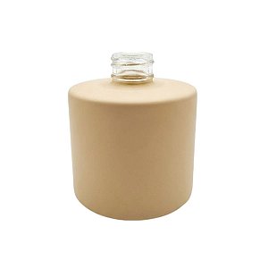 Frasco Vidro Coliseu New Bege Fosco 250ml (SEM VALVULA)