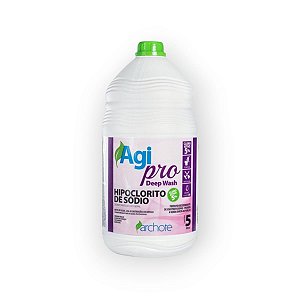 Cloro (hipoclorito de sódio) 5% Agi Pro Archote 5L
