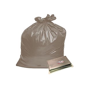 Pacote Saco Lixo CANELA  60L (P7) Pacote 100und