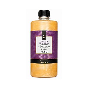 Refil Sabonete Líquido Desod. Lavanda Francesa Via Aroma 500ml