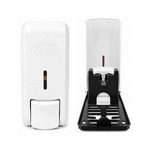 Dispenser Sabonete Espuma 800ml s/reserv Branco New Classic Nobre