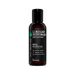 Limpador Perfumado Concentrado Via Aroma Musk Oceanico 120ml