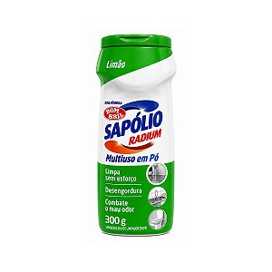Sapolio Radium em Pó Desengordurante Multiuso Limão 300g