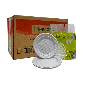 Caixa Prato raso kerocopo c/500 bco