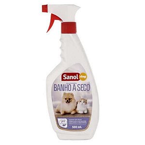 Banho a seco Sanol dog 500ml