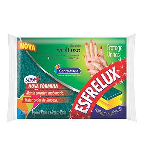 Esponja de limpeza Esfrelux protetor unhas