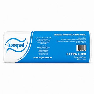 Lencol Hospitalar de papel Extra Luxo 70x50 6 Rolos Isapel
