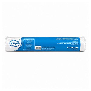 Lençol Hospitalar de Papel Extra Luxo 70x50 1 Rolo Isapel