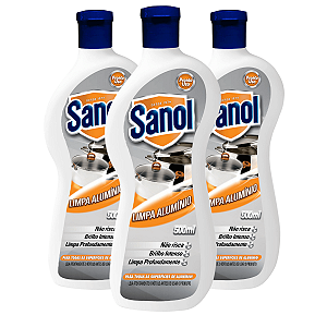 Limpa aluminio Sanol 500ml