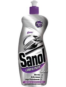 Limpa Inox Sanol 500ml