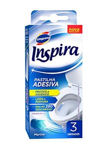 Inspira pastilha adesiva marine c/3