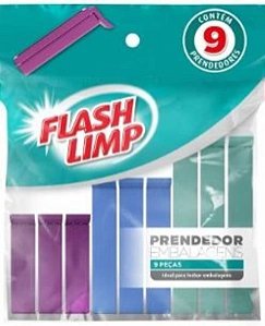 Prendedor para embalagens 9pcs Flashlimp