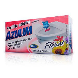 Pastilha Adesiva Azulim FlorL C/3