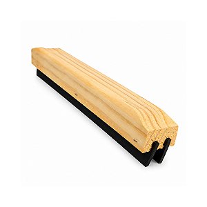 Rodo de Madeira Duplo 30cm AMN