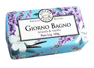 Sabonete barra Giorno Bagno lavanda vanilla 180g