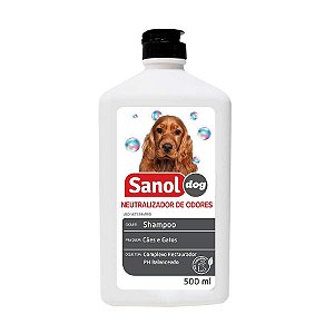 Shampoo neutralizador de odores Sanol dog 500ml