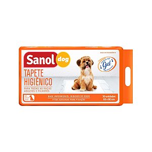 Tapete higienico Sanol Dog 30 un