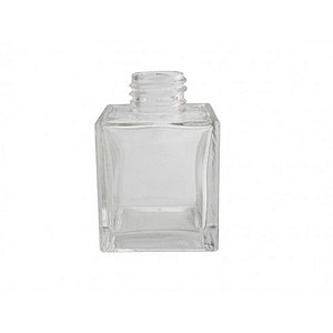 Vidro cube 100ml R28 cristal (sem valvula)