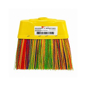Vassoura Nylon Piaçanil Color AMN