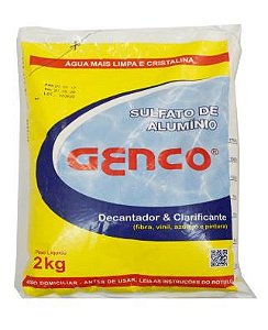 SULFATO ALUMINIO 2KG GENCO