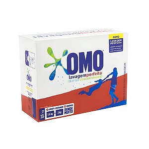 SABAO EM PO OMO 1.6 KG LAVAGEM PERFEITA