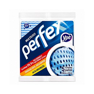 Pano Multiuso Perfex Azul 5uni. Ype