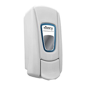 Dispenser saboneteira dosadora liquida 800ml (cinza/branco) NOBRE city (c/ reservatorio)