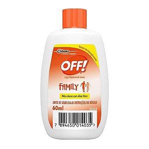 Repelente OFF family 60ml