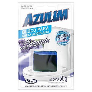 BLOCO SANITARIO CX ACOPLADA AZULIM LAVANDA 50GR