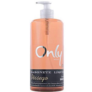 SABONETE LIQUIDO ONLY 500ML PESSEGO