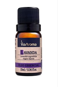 OLEO ESSENCIAL 10ML LAVANDA VIA AROMA