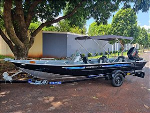 Barco Levefort Marfim 6.0 CLX Pescador + Motor Mercury 50 ELPTO 2T + Carreta Rod. + Acessórios de montagem Preço PJ ou Produtor Rural