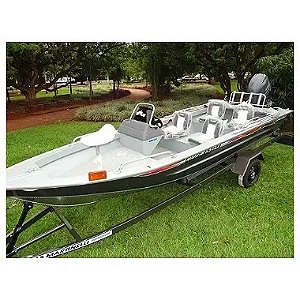 Conjunto Barco Levefort Marfim 6.0 CLX Pescador + Motor Mercury 50 ELPTO 2T + Carreta Rod. + Acessórios de montagem Preço PJ ou Produtor Rural