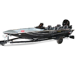 Conjunto Barco Uai Black Bass 5.5 Pro Team + Motor montado e pronto para navegar - Preço do motor para PJ ou Produtor Rural