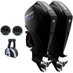 Parelha motor de popa Mercury 2X 200 HP EFI 4T 25" Sea Pro - Faturamento INSCRIÇÃO ESTADUAL E PRODUTOR RURAL REGIÃO NORTE, NORDESTE E CENTRO-OESTE