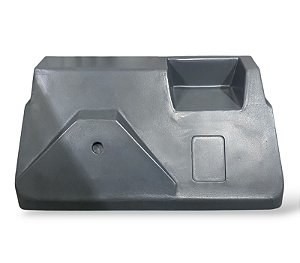 Kit Lancha: Painel para barco... + Base de alumínio para fixação do painel no barco (não inclui volante)