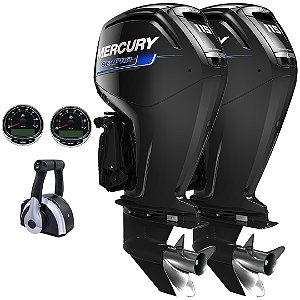 Parelha motor de popa Mercury 2X 115 HP EFI 4T 25" Sea Pro - Faturamento INSCRIÇÃO ESTADUAL E PRODUTOR RURAL REGIÃO NORTE, NORDESTE E CENTRO-OESTE