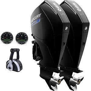 Parelha motor de popa Mercury 2X 250 HP EFI 4T 25" Sea Pro V8 - Faturamento INSCRIÇÃO ESTADUAL E PRODUTOR RURAL REGIÃO NORTE, NORDESTE E CENTRO-OESTE