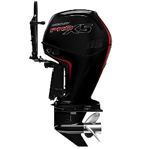 Motor de popa Mercury 115HP ELPT EFI 4T PRO XS L Mid Tiller (manche) Partida Elétrica e power trim rabeta 20" - preço CNPJ ou Produto Rural