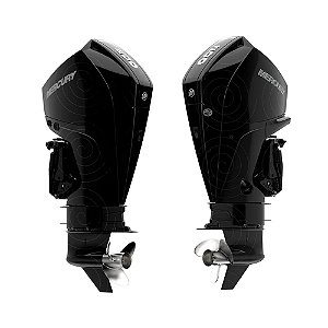 Parelha Motor de popa Mercury 200 HP  XL e CXL 3.4L EFI V6 Preto Comando Top mecânico Rabeta 25 Polegadas Preço para CNPJ ou Produtor Rural