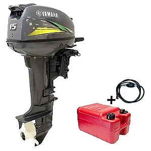 Motor de Popa Yamaha 15 Hp 2T GMHS - Faturamento INSCRIÇÃO ESTADUAL E PRODUTOR RURAL REGIÃO NORTE, NORDESTE E CENTRO-OESTE