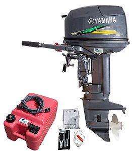 Motor de popa Yamaha 30HP 2T HMHS Partida manual - Faturamento INSCRIÇÃO ESTADUAL E PRODUTOR RURAL REGIÃO NORTE, NORDESTE E CENTRO-OESTE